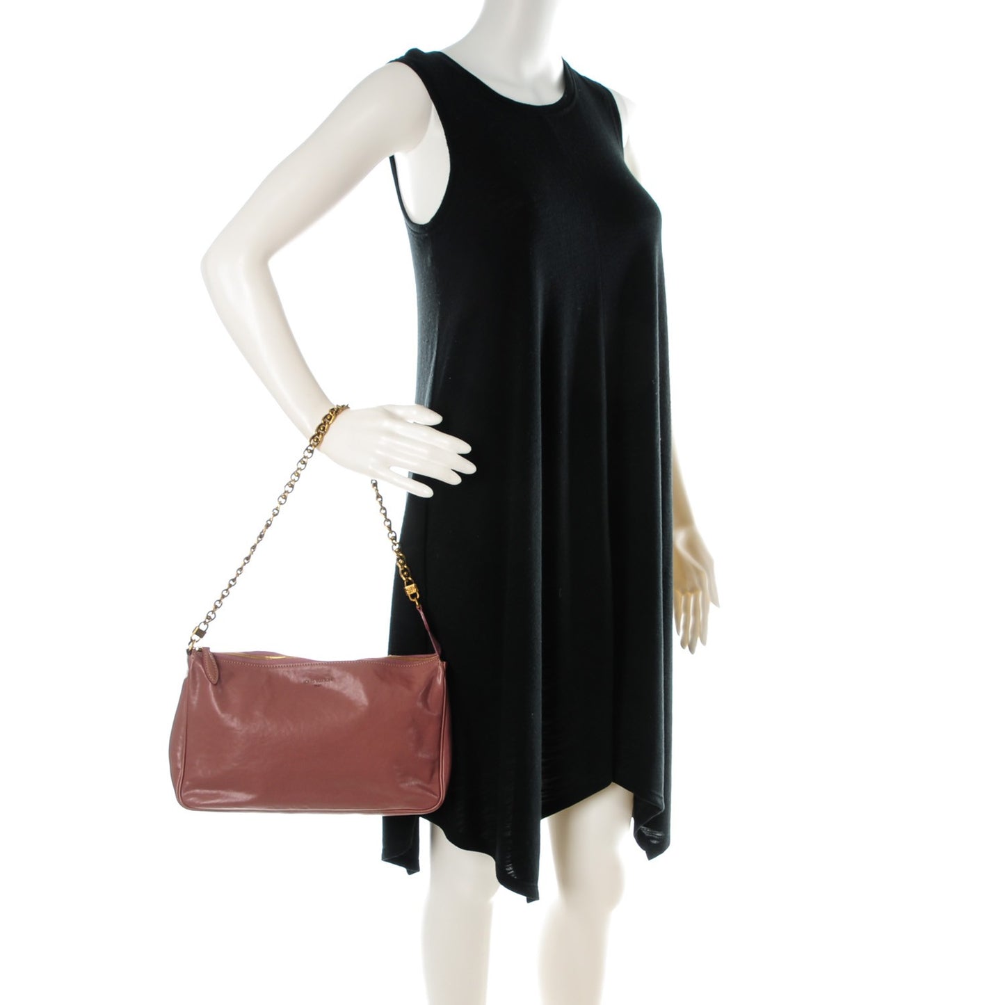 Cuir Boudoir Pochette Accessories MM Rose
