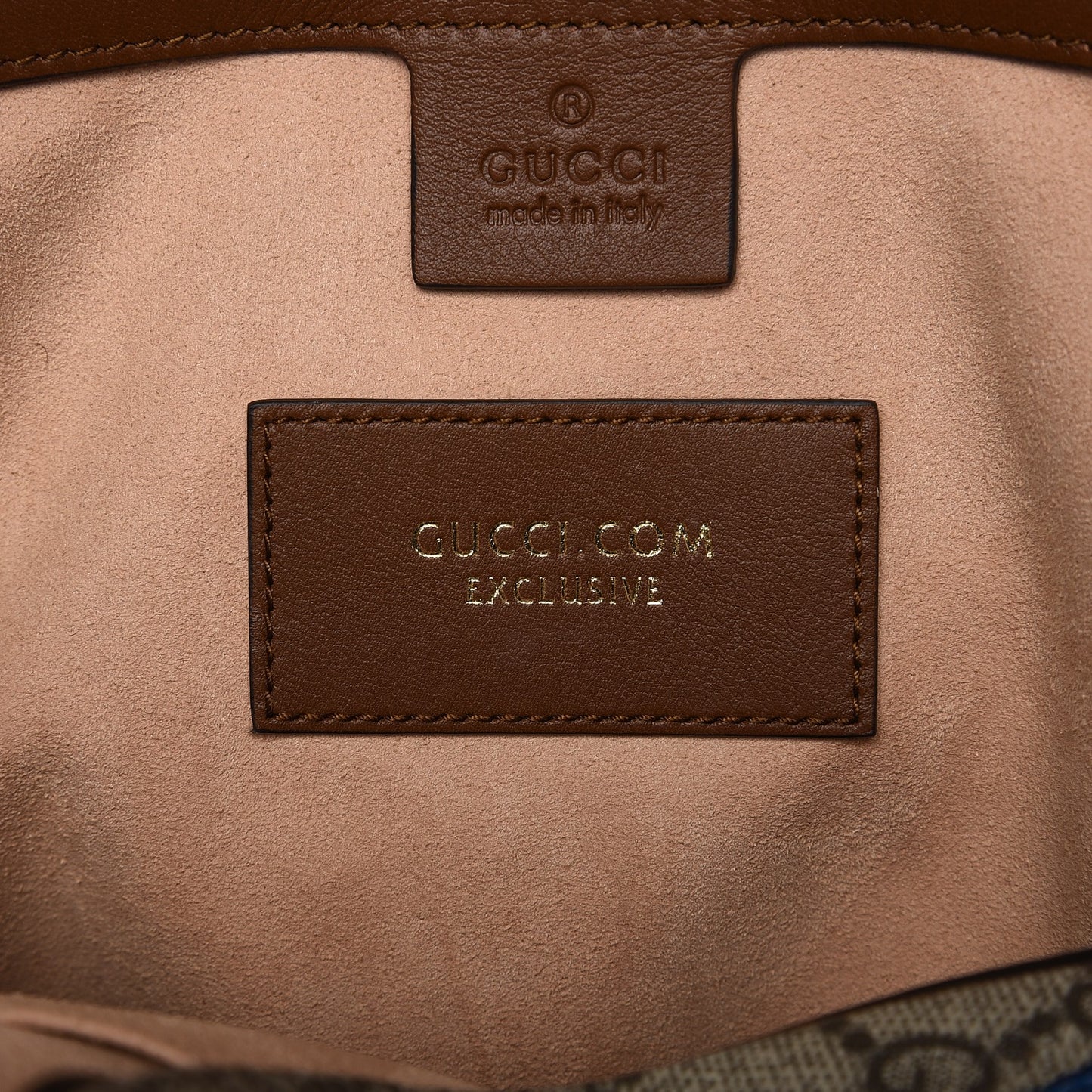 GG Supreme Monogram Web Garden Collection Embroidered Small Day Backpack Beige Tuscany