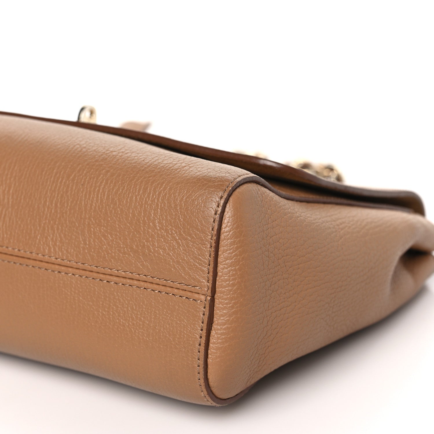 Mulberry Small Classic Grain Calfskin Medium Lily Flap Brown 8 of 14