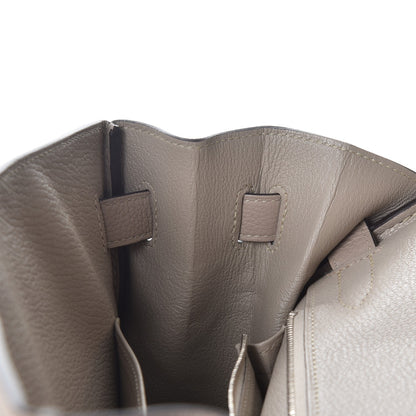 Hermes Togo Birkin 30 Gris Tourterelle 11 of 37