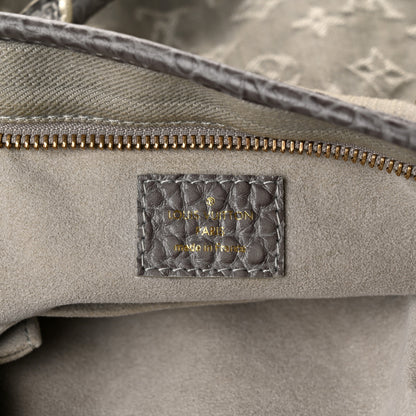Louis Vuitton Denim Neo Cabby MM Grey 6 of 9