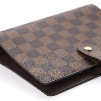 Louis Vuitton Damier Ebene Medium Ring Agenda Cover 6 of 10