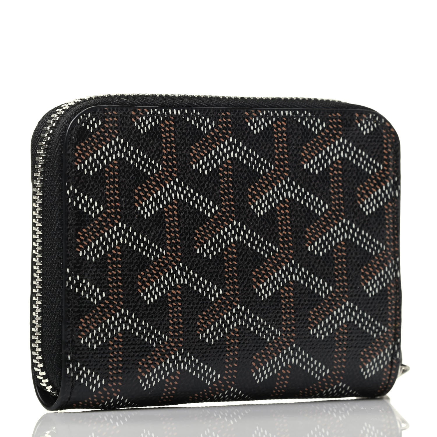 Goyard Goyardine Matignon PM Wallet Black 2 of 3