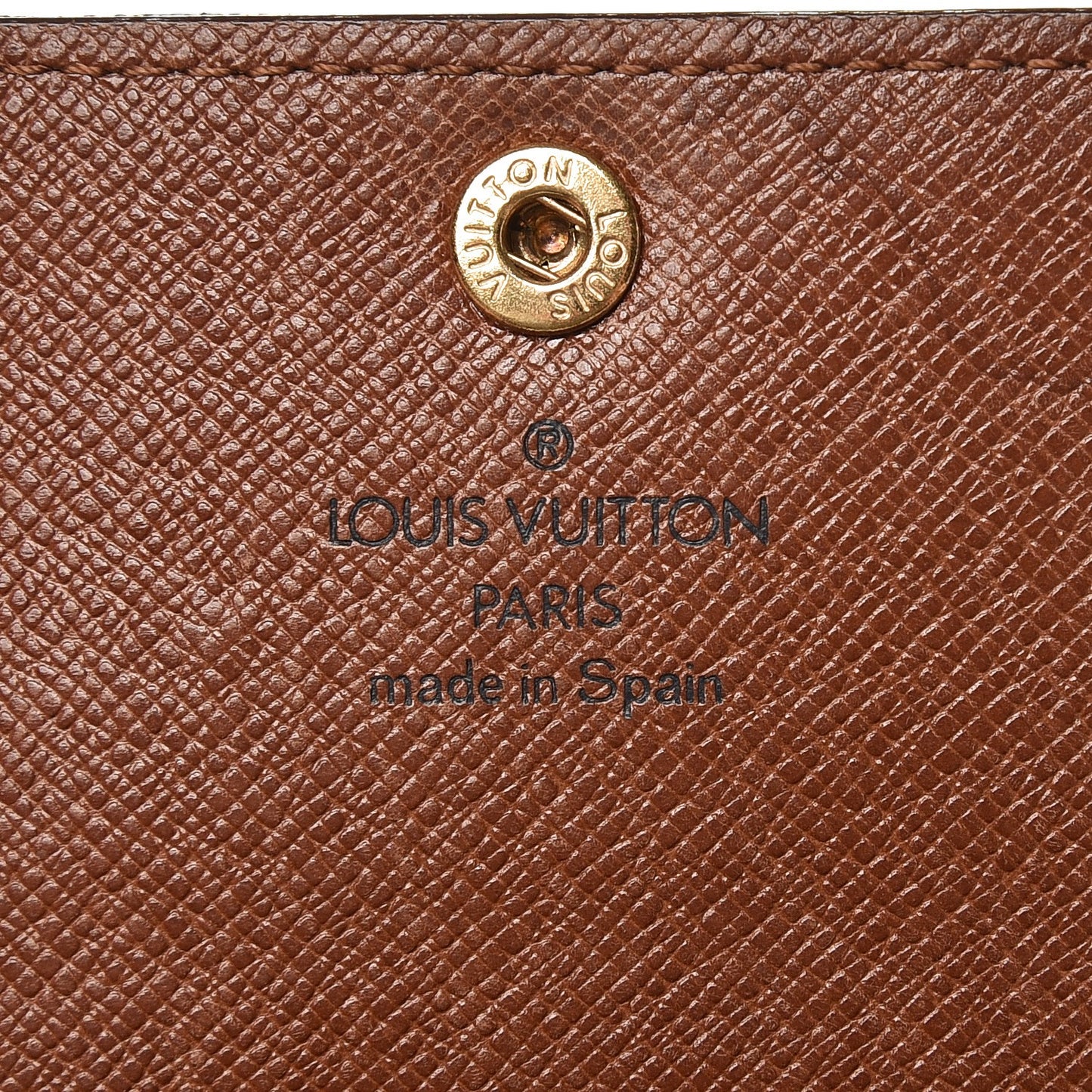 Monogram Porte-Monnaie Billets Tresor Wallet