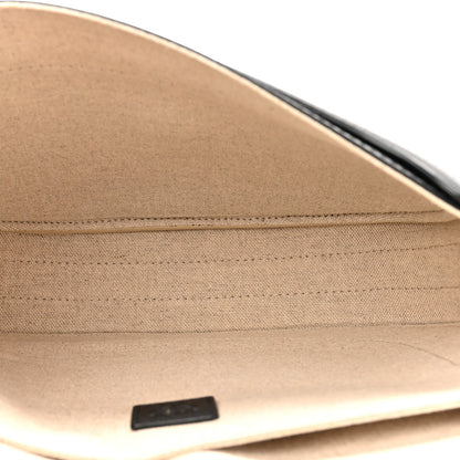 MCM Calfskin Linen Small Travia Crossbody Black 5 of 12