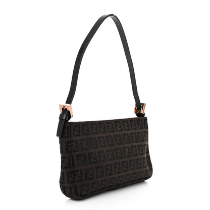Fendi Zucchino Pochette Tobacco Moro 3 of 9