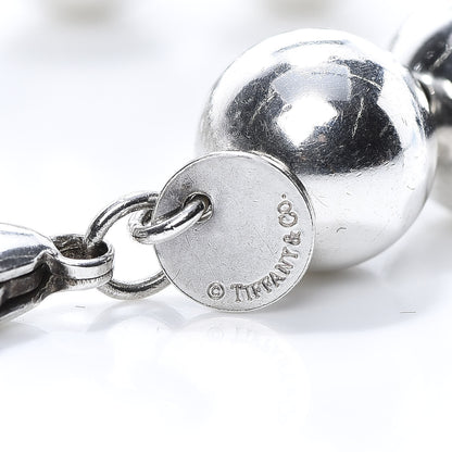 Tiffany Sterling Silver 10mm HardWear Ball Bracelet 5 of 5