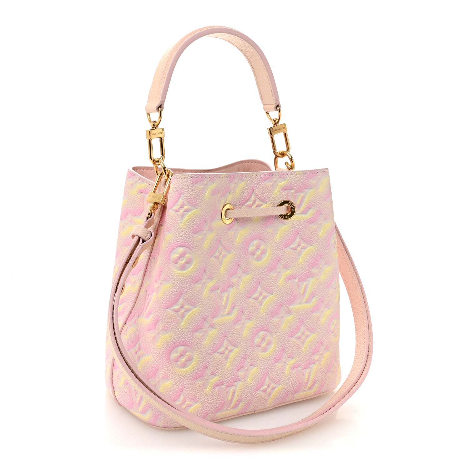 Louis Vuitton Empreinte Monogram Summer Stardust Neonoe BB Pink 3 of 9