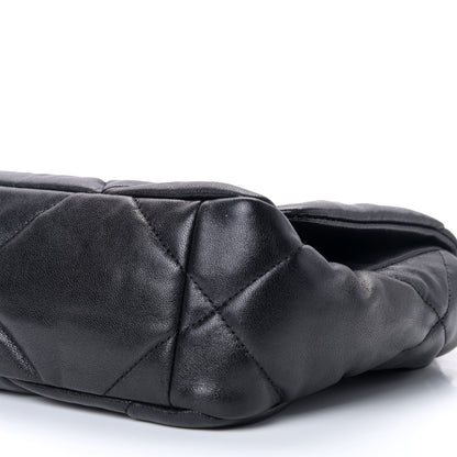 Chanel Lambskin Quilted Medium Chanel 19 Flap Black 7 of 9