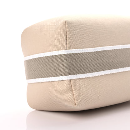 Hermes Canvas Small Bride-A-Brac Pouch Natural 7 of 8