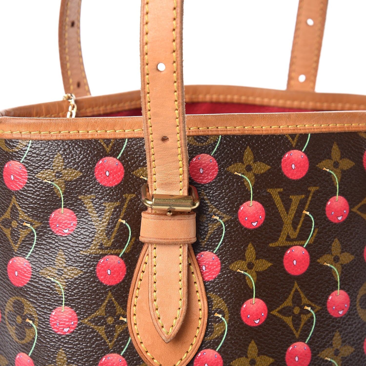 Louis Vuitton Monogram Cerises Bucket Bag 14 of 18