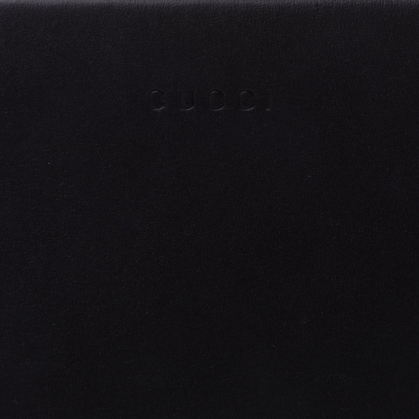 GG Supreme Monogram Zip Wristlet Pouch Beige Black
