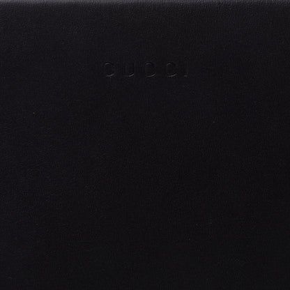 Gucci GG Supreme Monogram Zip Wristlet Pouch Beige Black 8 of 8