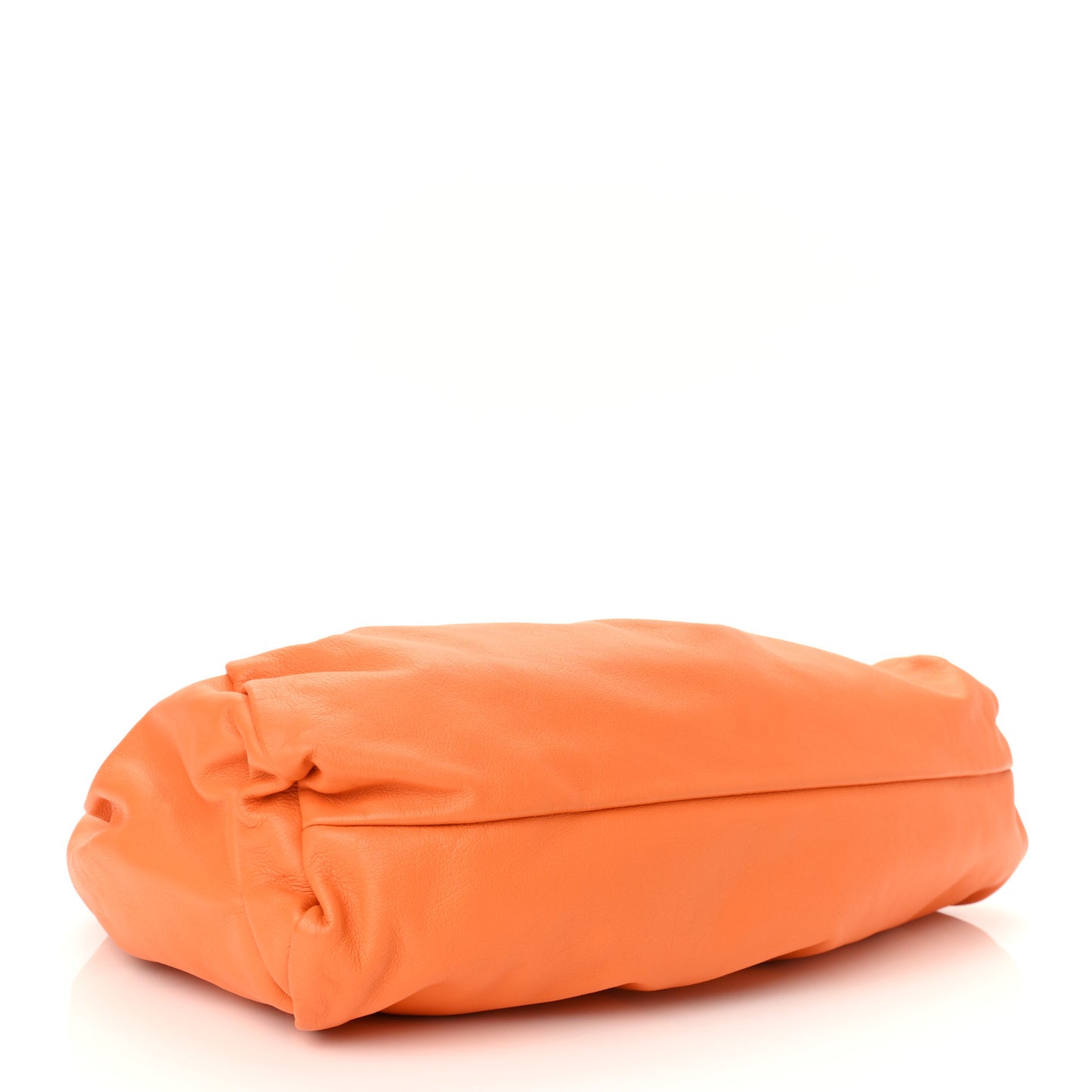 Smooth Butter Calfskin Small The Shoulder Pouch Light Orange