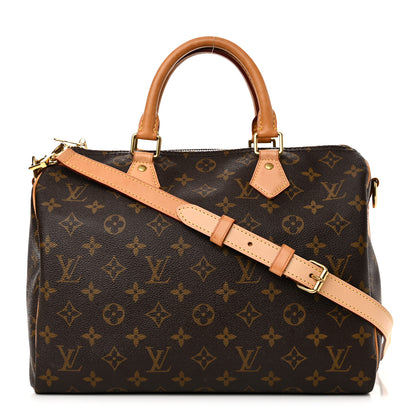 Louis Vuitton Monogram Speedy Bandouliere 30 1 of 13