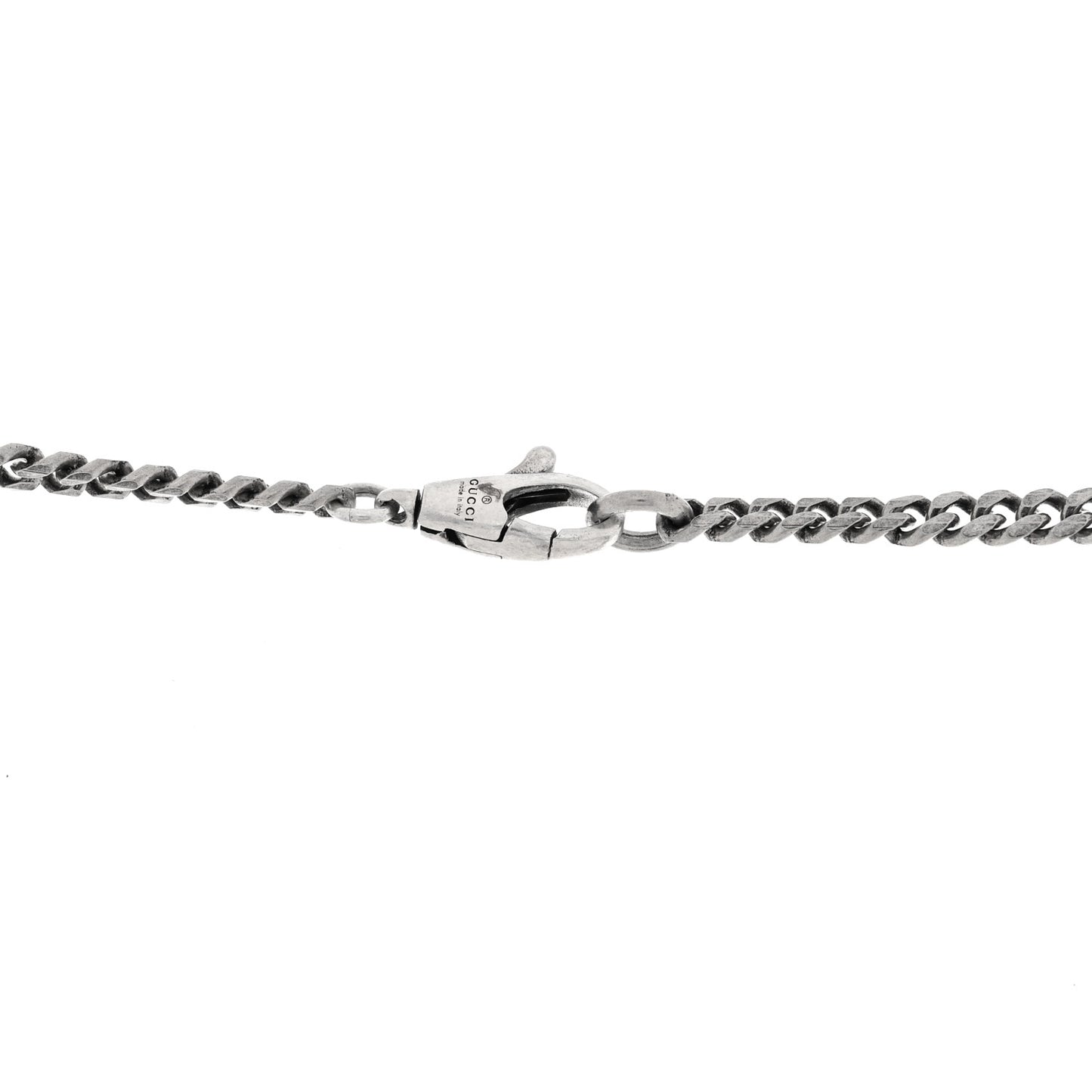Sterling Silver Interlocking G Pendant Necklace