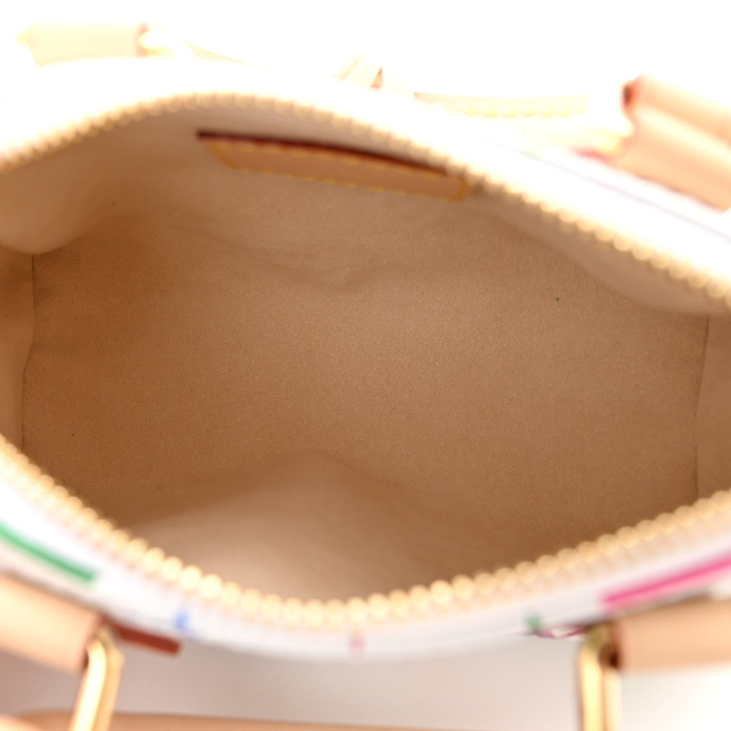 Louis Vuitton LV X TM Monogram Multicolor Nano Speedy White 5 of 10