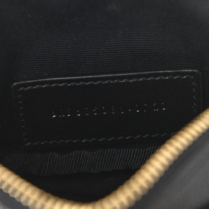 Saint Laurent Grain De Poudre Matelasse Monogram Baby Lou Camera Bag Black 7 of 12