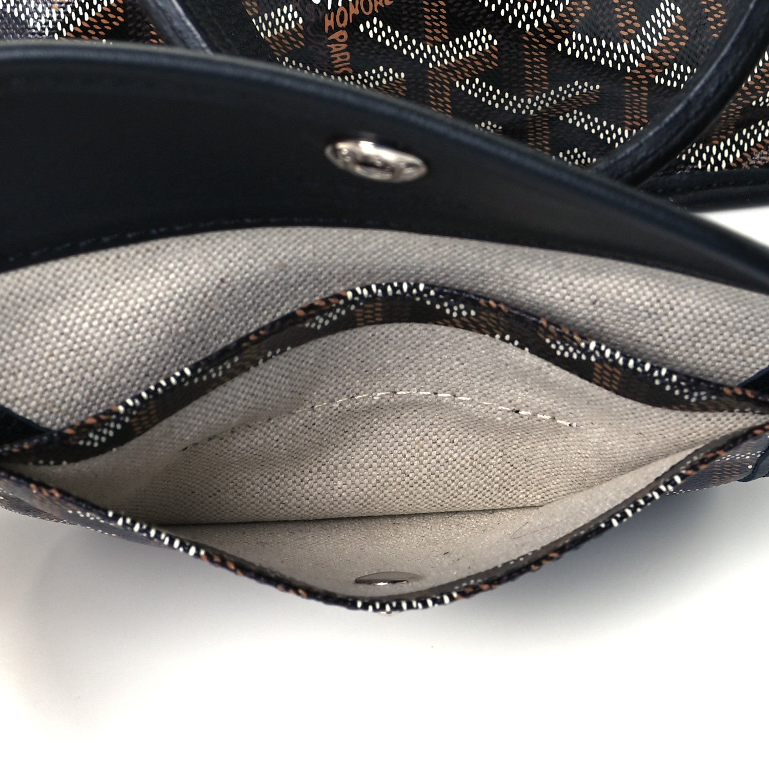 Goyard Goyardine Reversible Mini Anjou Black 12 of 18