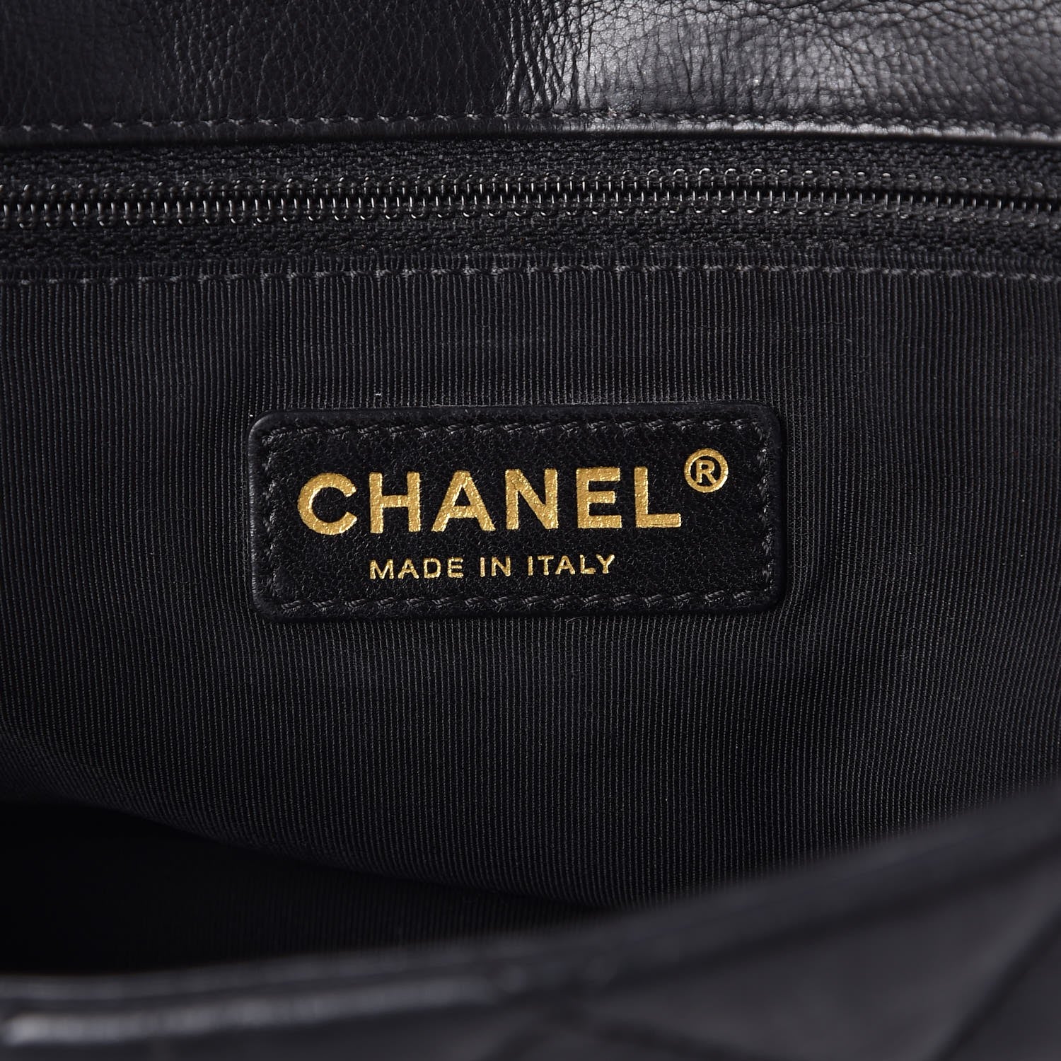 Chanel Calfskin Quilted Medium Chain Me Flap Black 6 of 8