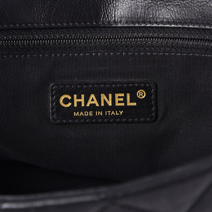 Chanel Calfskin Quilted Medium Chain Me Flap Black 6 of 8