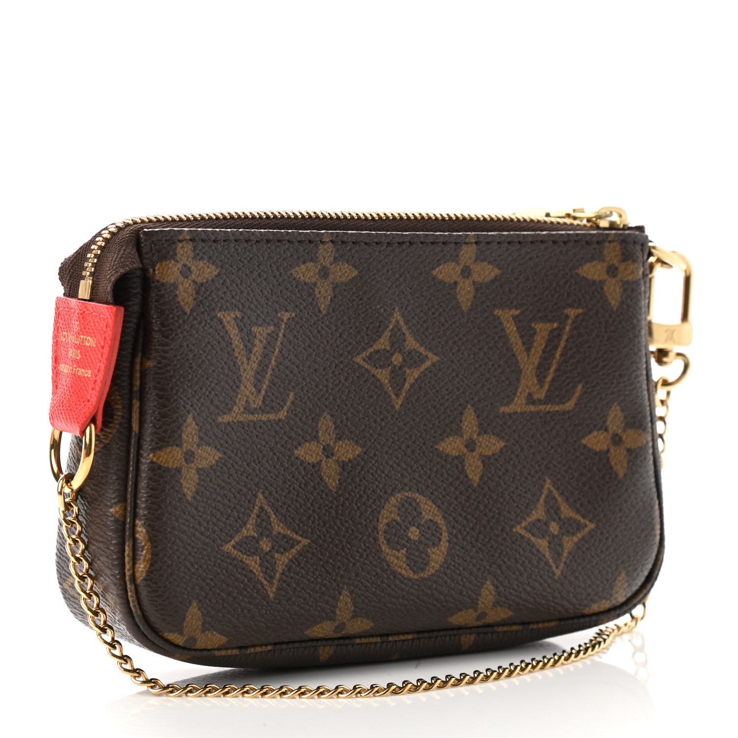 Louis Vuitton Monogram 2018 Christmas Animation Mini Cats Pochette Accessories 3 of 8