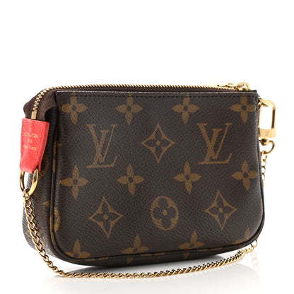 Louis Vuitton Monogram 2018 Christmas Animation Mini Cats Pochette Accessories 3 of 8