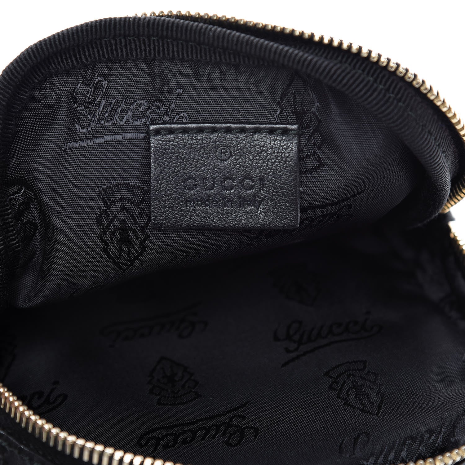 Gucci Guccissima Belt Bag Black 6 of 11