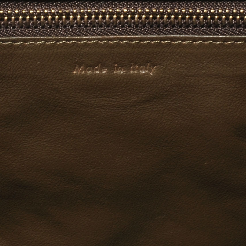 Celine Smooth Calfskin Micro Luggage Camel 3 of 9