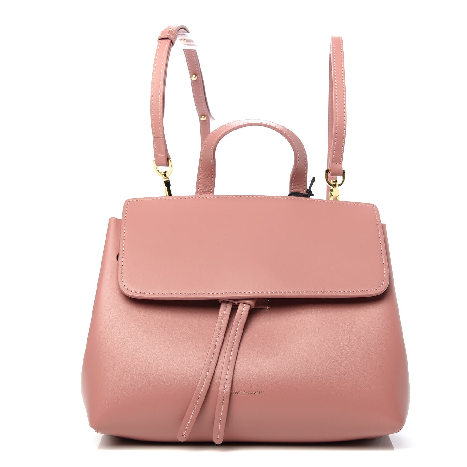 Mansur Gavriel Calfskin Mini Mini Lady Bag Blush 1 of 8