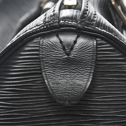 Louis Vuitton Epi Speedy 25 Black 6 of 8