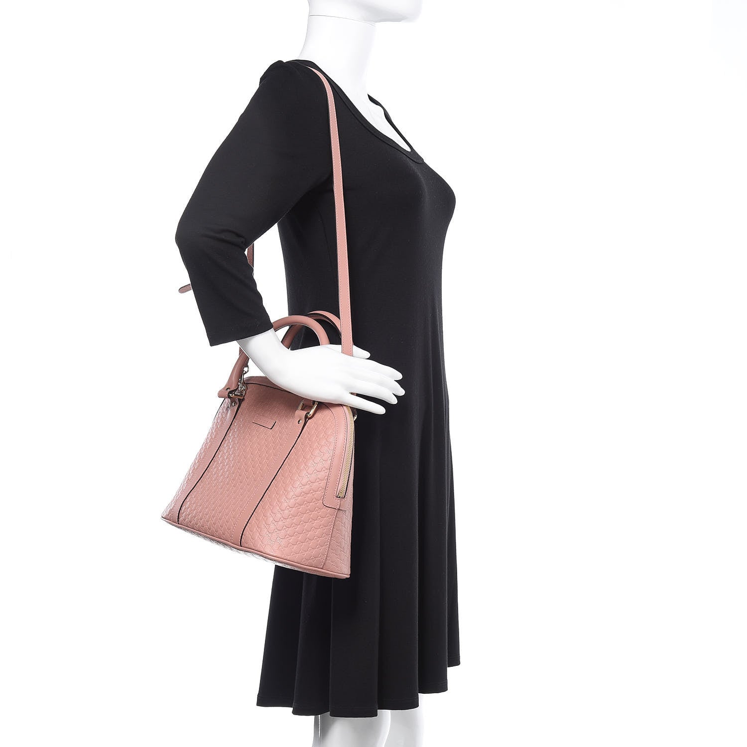 Gucci Microguccissima Medium Dome Bag Soft Pink 2 of 10