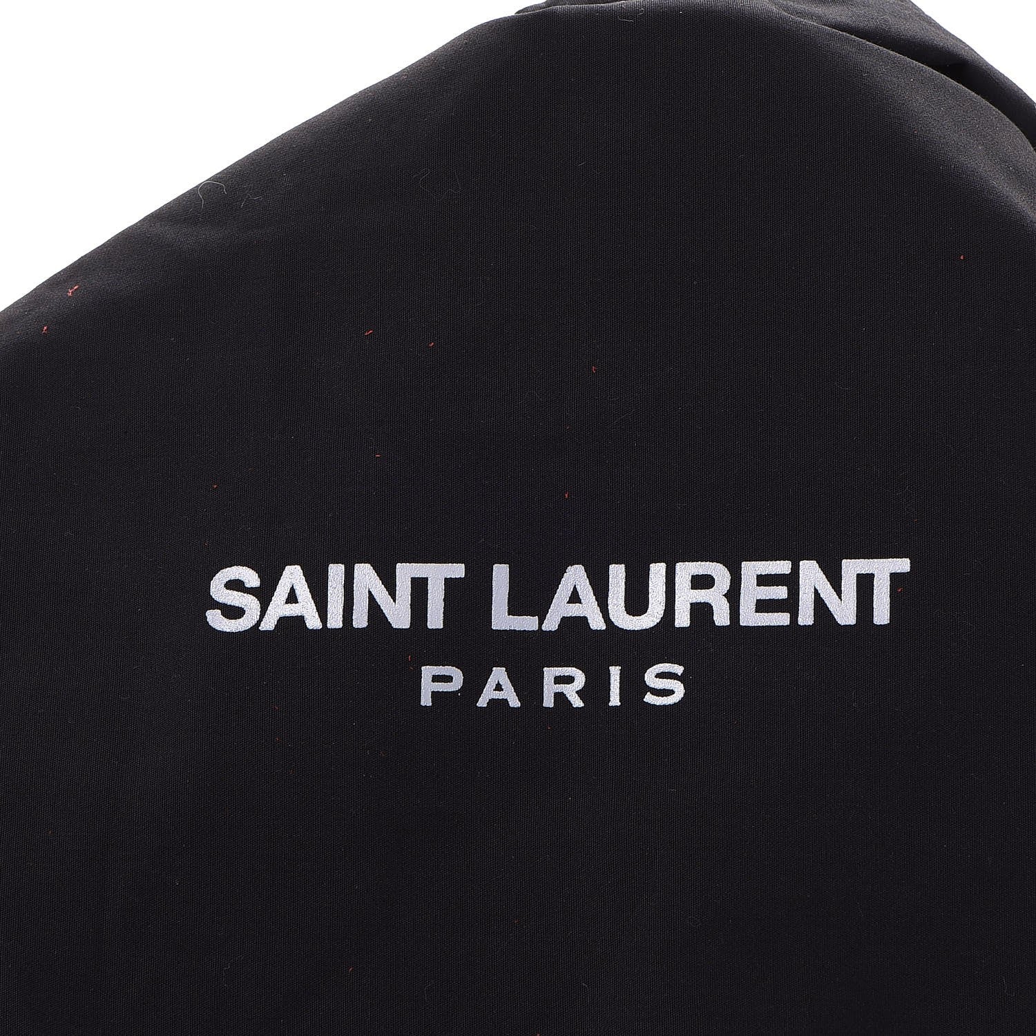 Saint Laurent Calfskin Crocodile Embossed Small Cabas Rive Gauche Red 13 of 14
