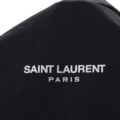 Saint Laurent Calfskin Crocodile Embossed Small Cabas Rive Gauche Red 13 of 14