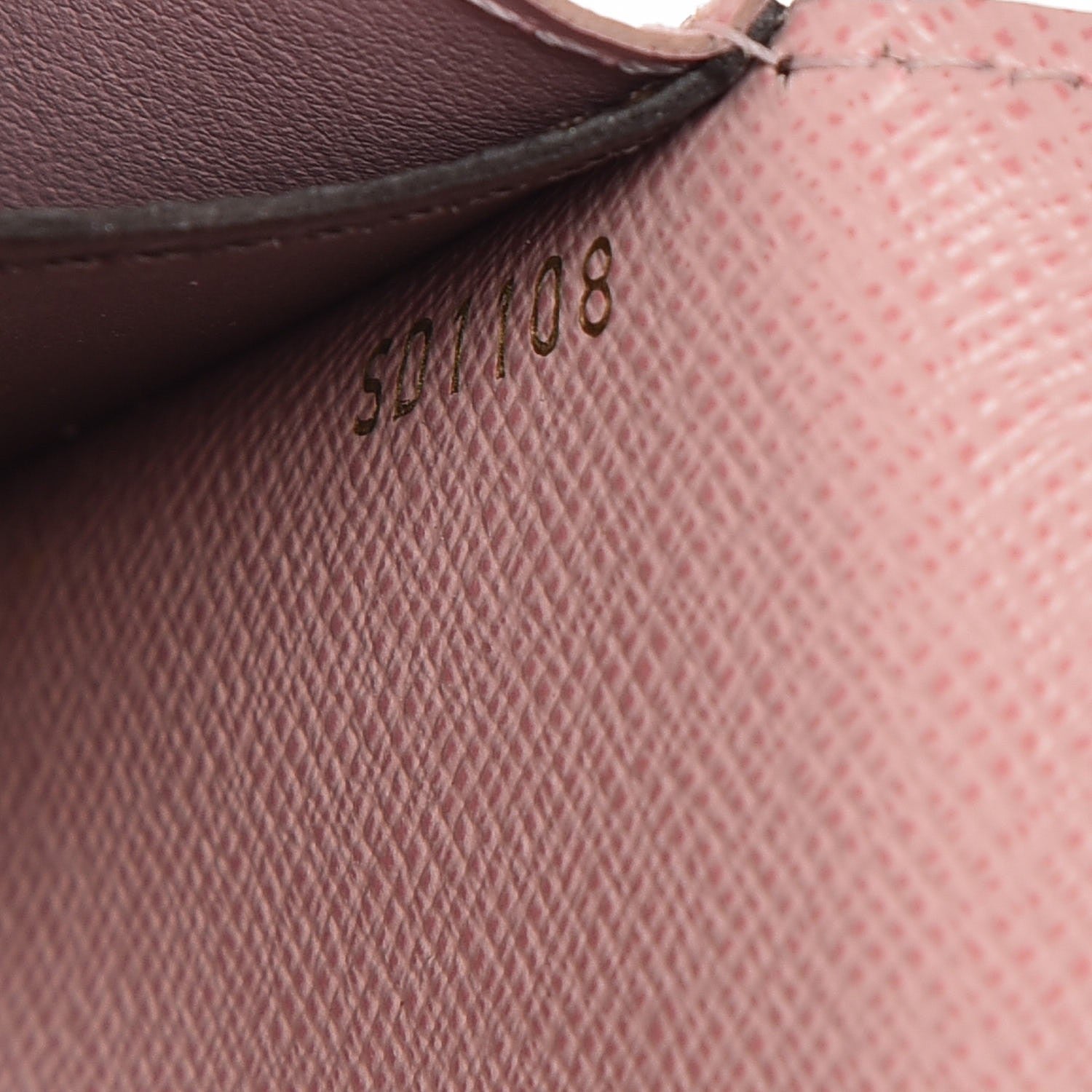 Louis Vuitton Monogram Emilie Wallet Rose Ballerine 6 of 9