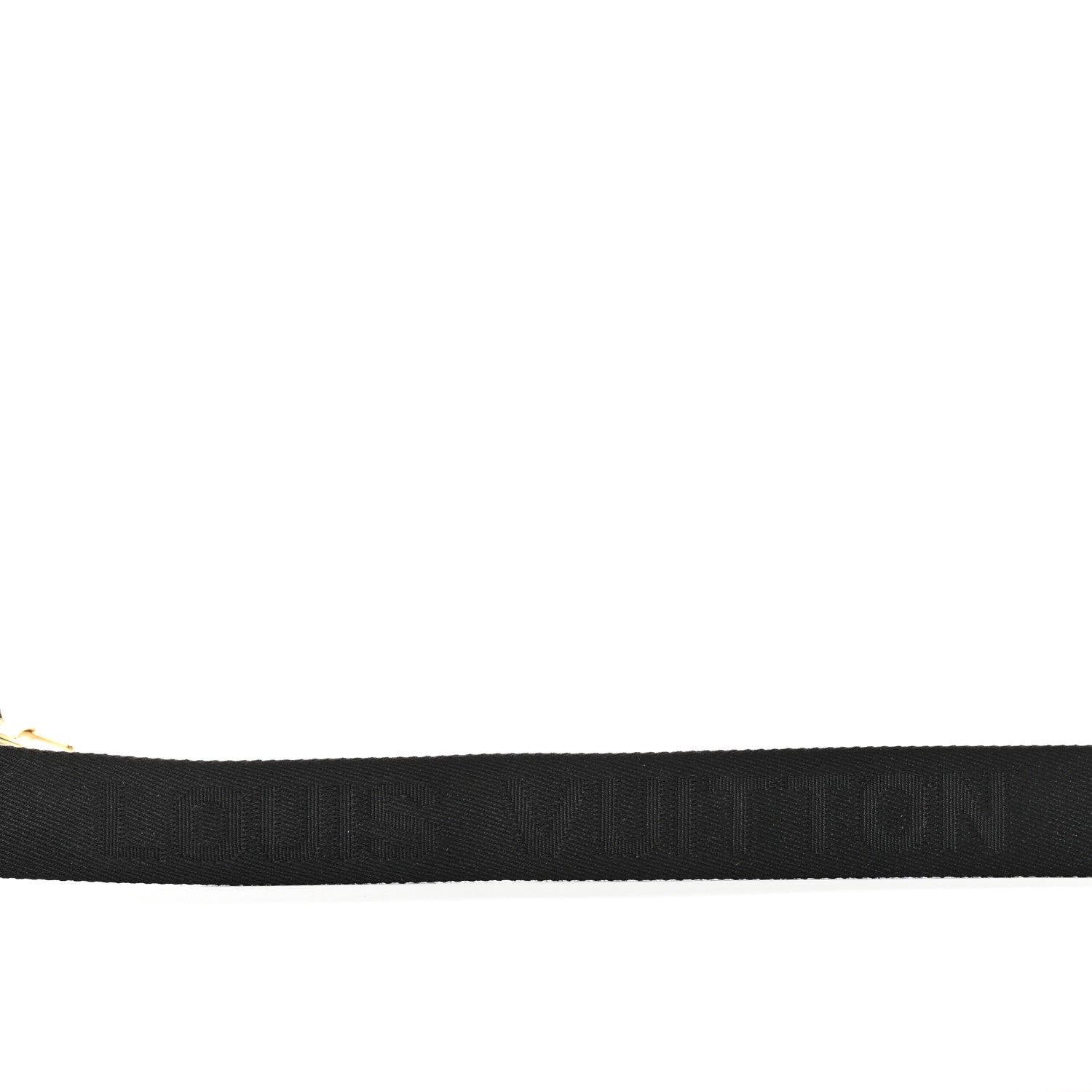 Louis Vuitton Nylon Petite Malle Souple Shoulder Strap Black 4 of 4