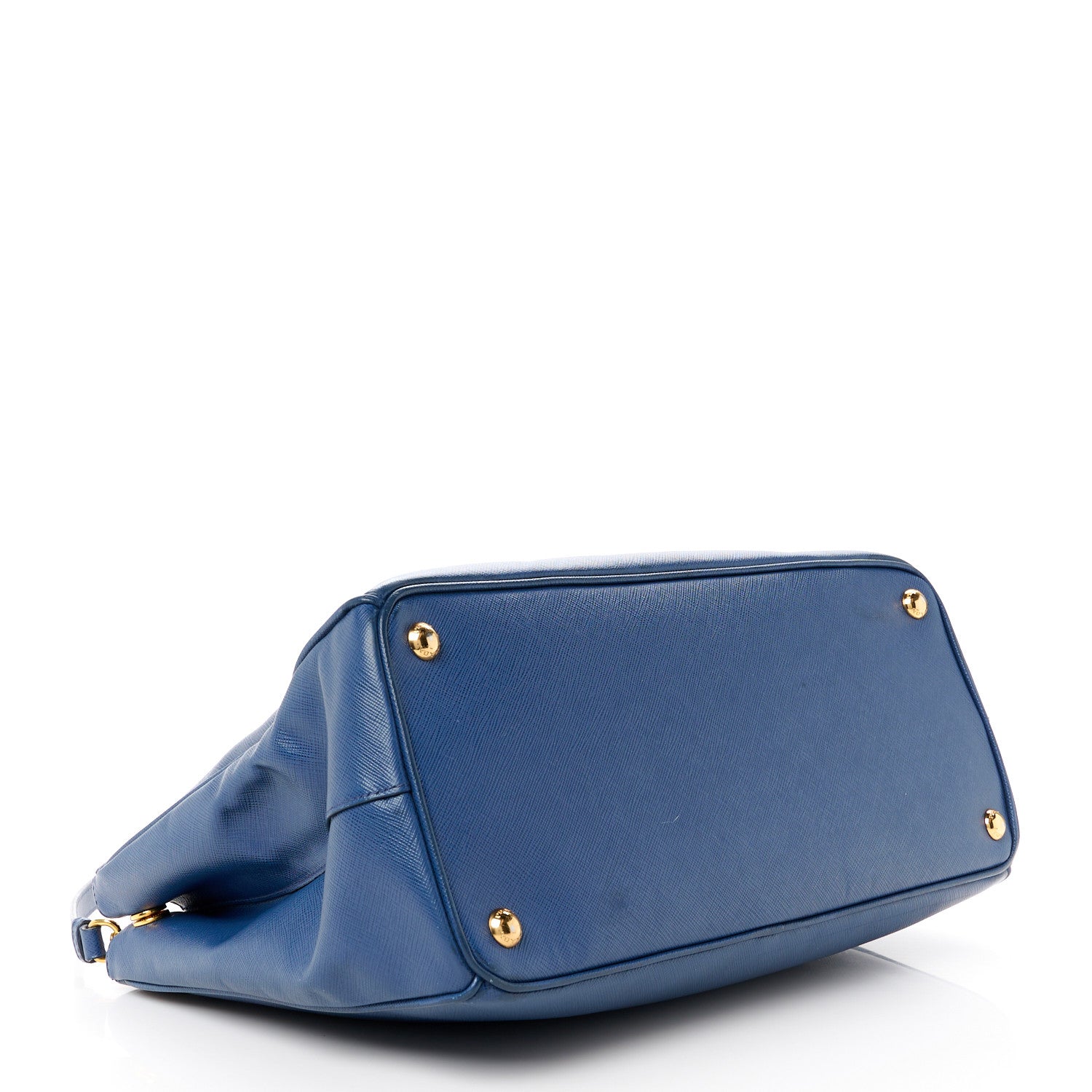 Prada Saffiano Medium Galleria Double Zip Tote Bluette 3 of 11