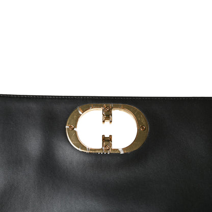 Christian Dior Grained Calfskin Cannage Large Caro Bag Black 15 of 15