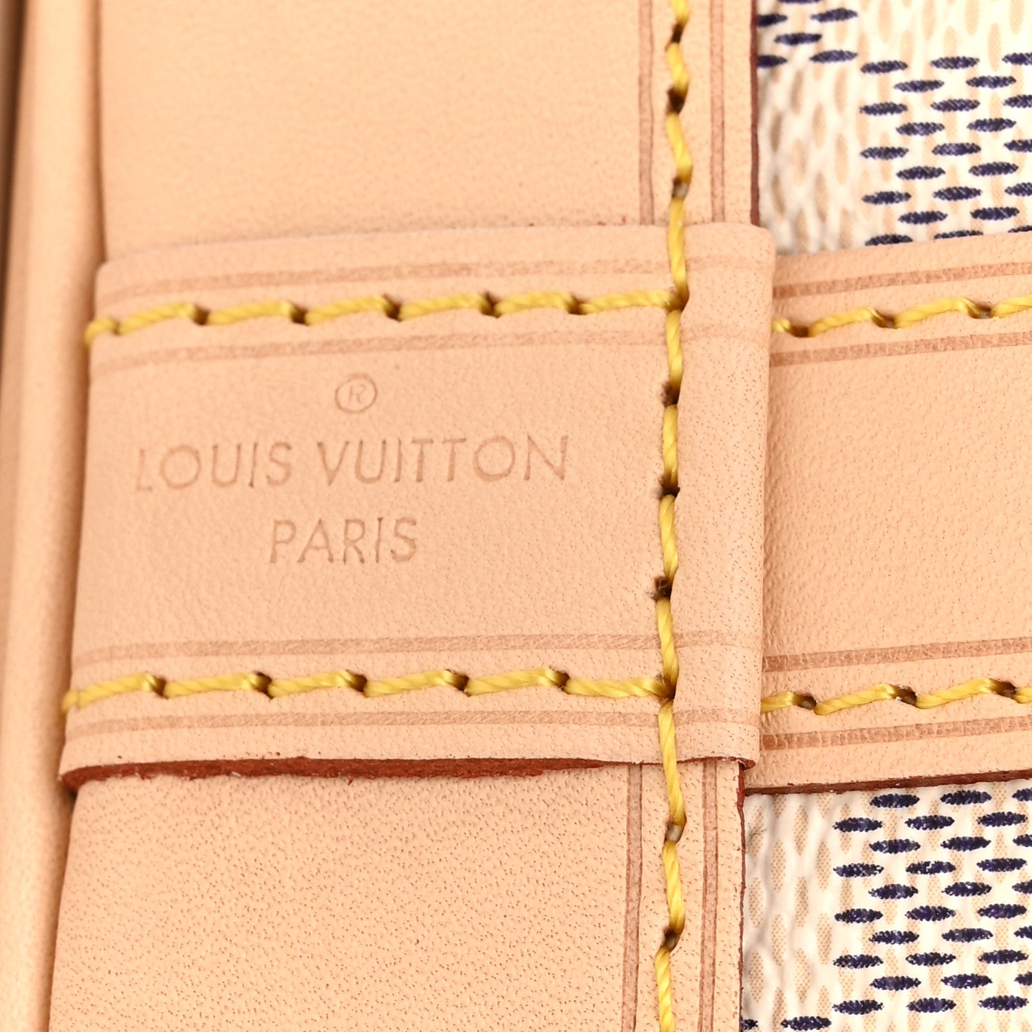 Louis Vuitton Damier Azur Noe BB 6 of 10