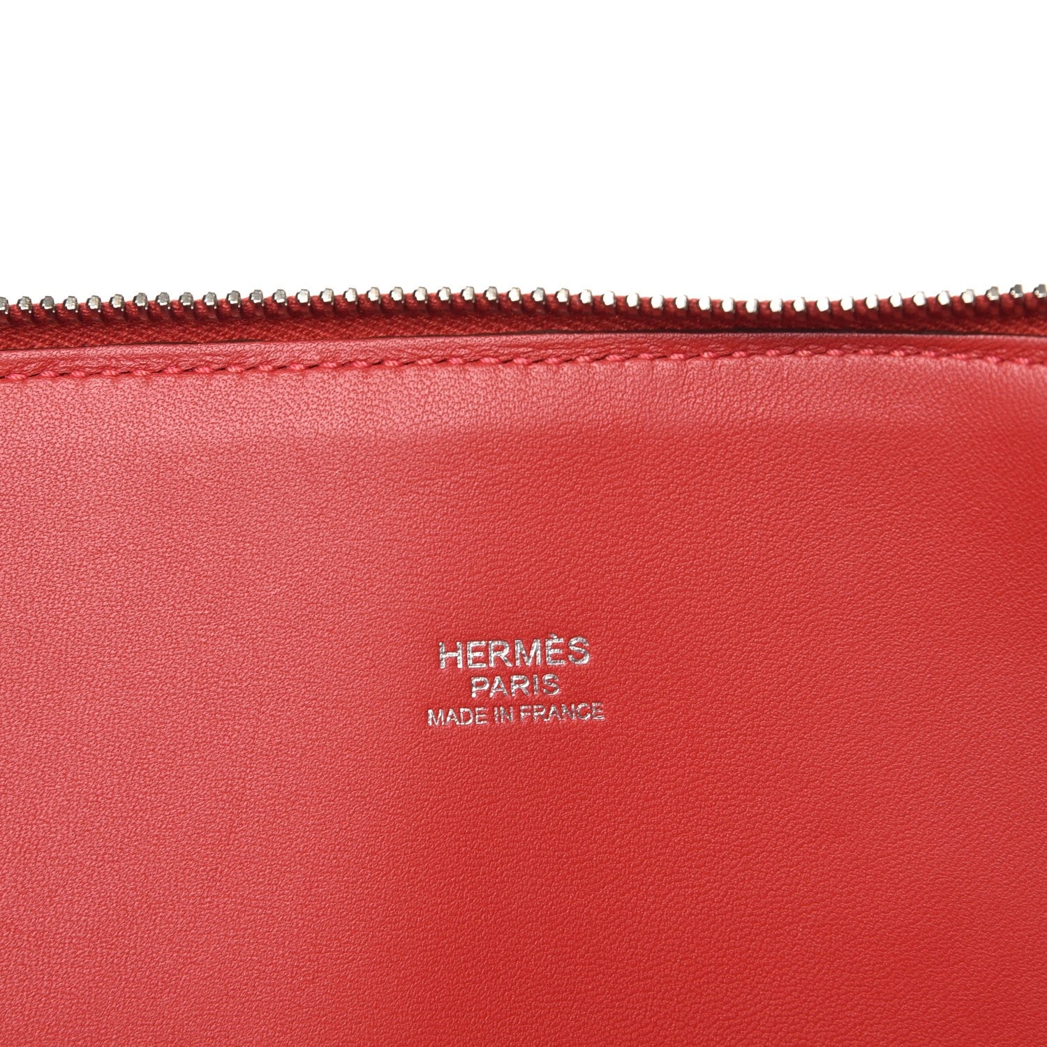 Hermes Taurillon Clemence Bolide 31 Rouge Casaque 7 of 9