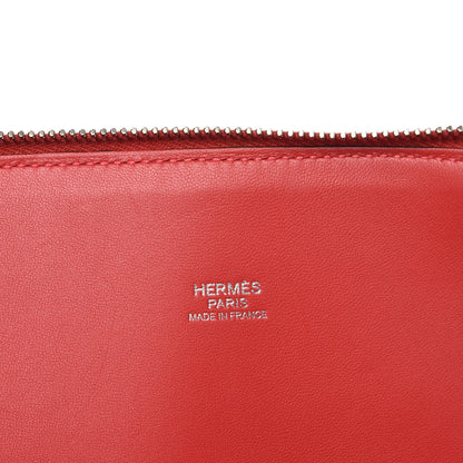 Hermes Taurillon Clemence Bolide 31 Rouge Casaque 7 of 9