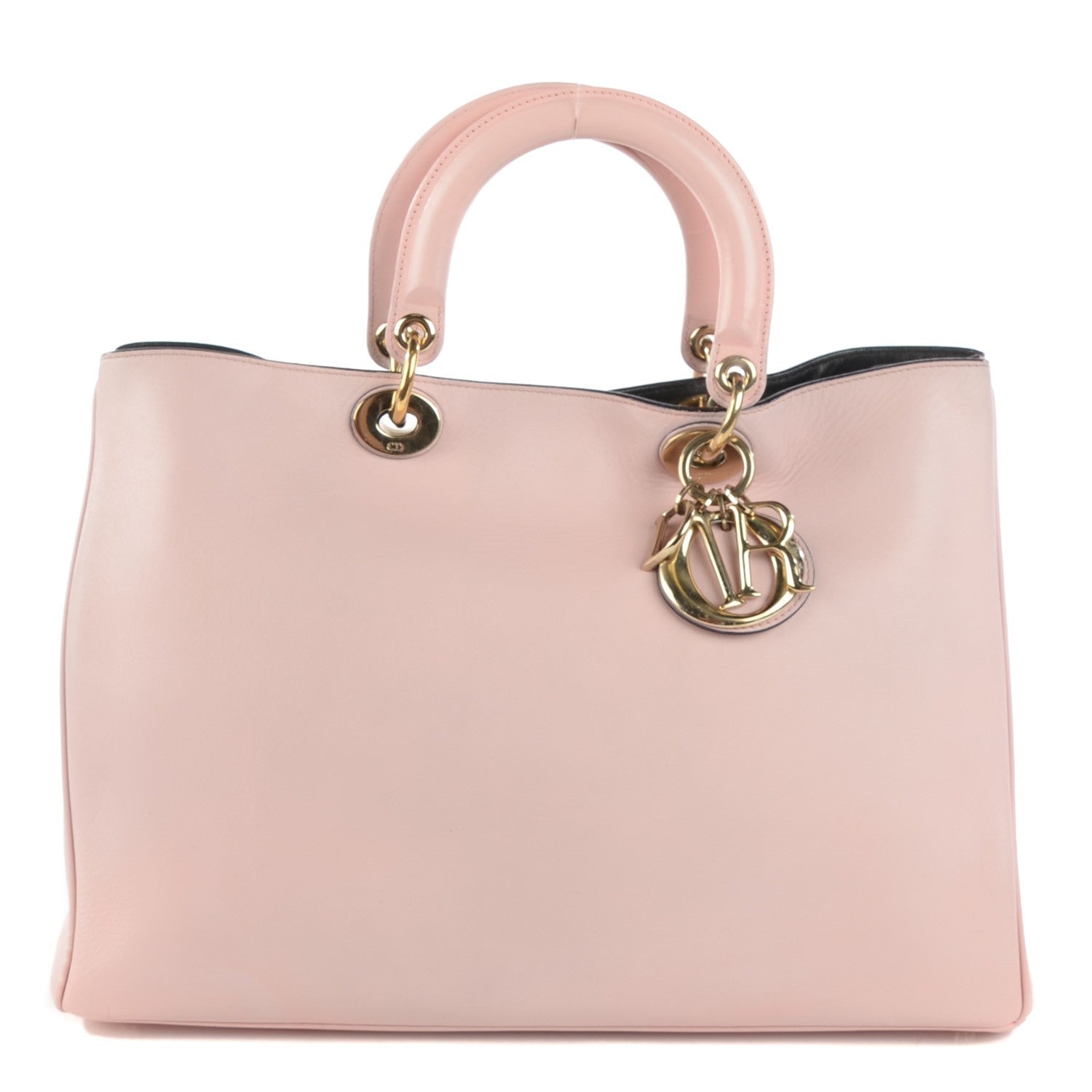 Christian Dior Bullcalf Large Diorissimo Tote Rose Poudre 1 of 8