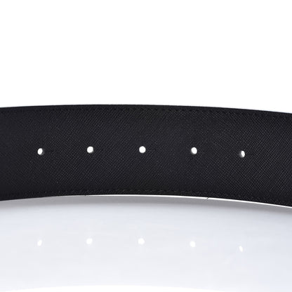 MCM Saffiano Visetos Reversible Belt Black 6 of 8