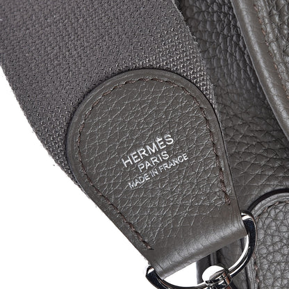 Hermes Taurillon Clemence Evelyne III PM Etain 8 of 11