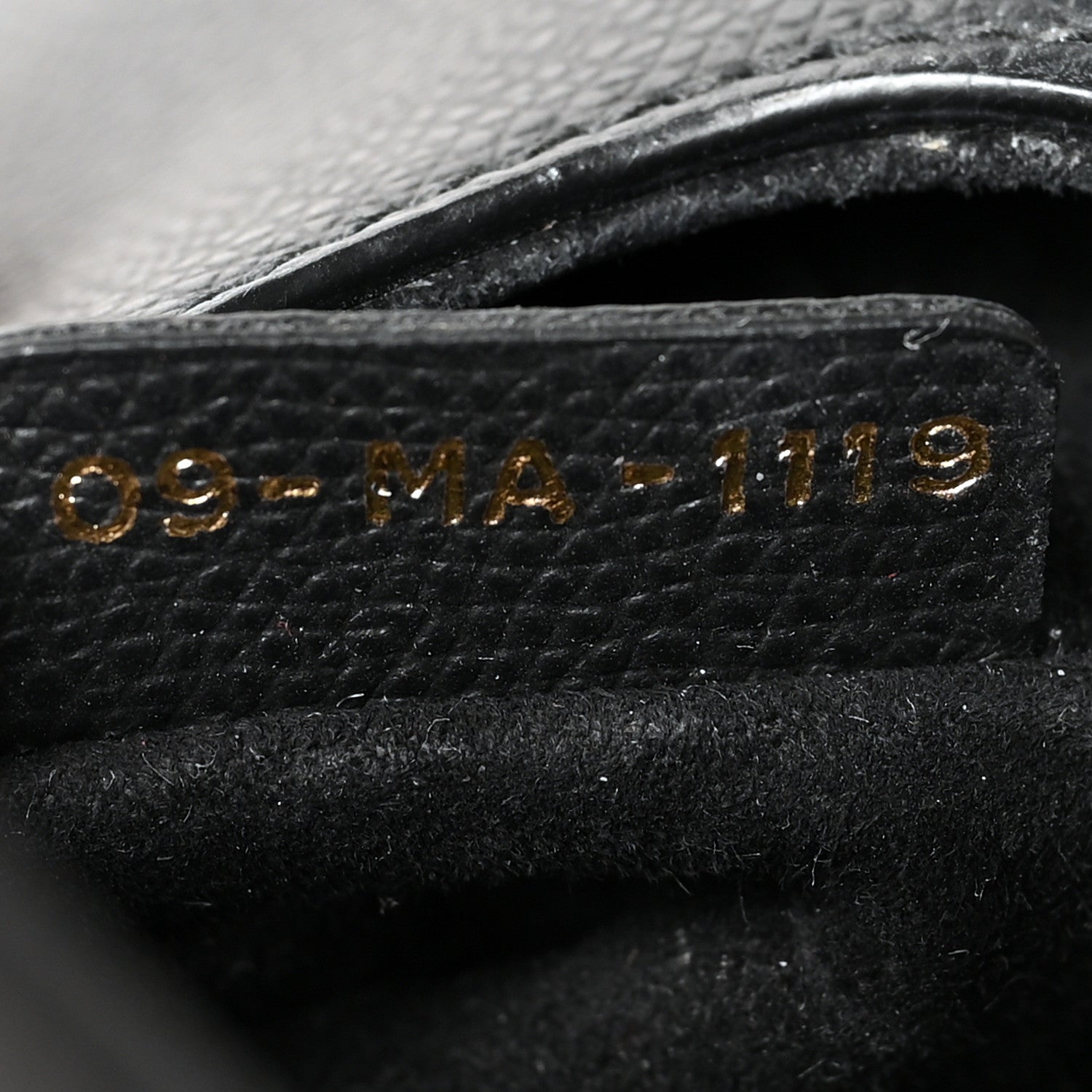Christian Dior Grained Calfskin Mini Saddle Bag Black 6 of 11