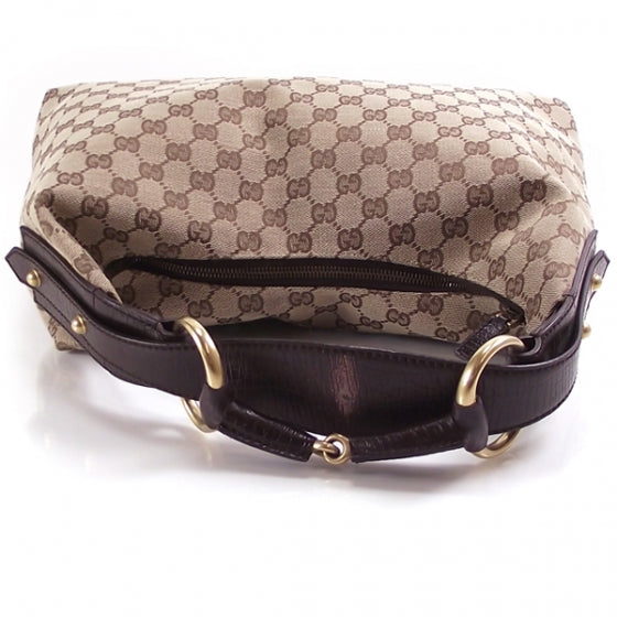 Monogram Medium Horsebit Chain Hobo