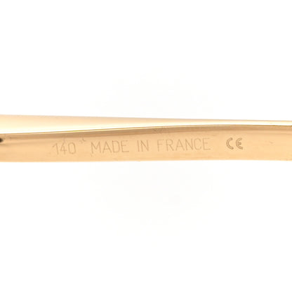 Cartier Metal Rimless CT0035RS Sunglasses Gold 6 of 8