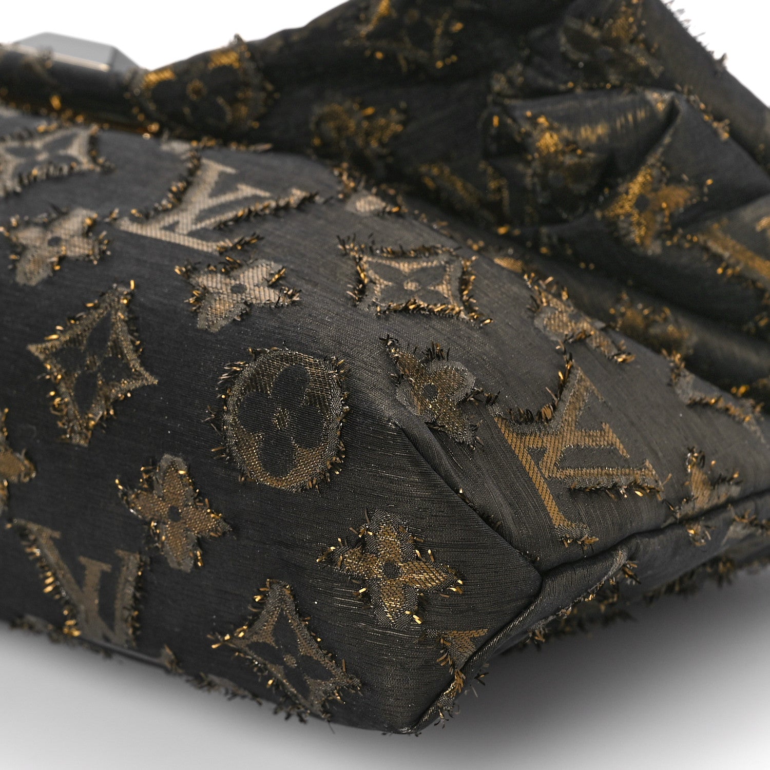Louis Vuitton Lurex Quilted Monogram Altair Clutch Bronze 8 of 8