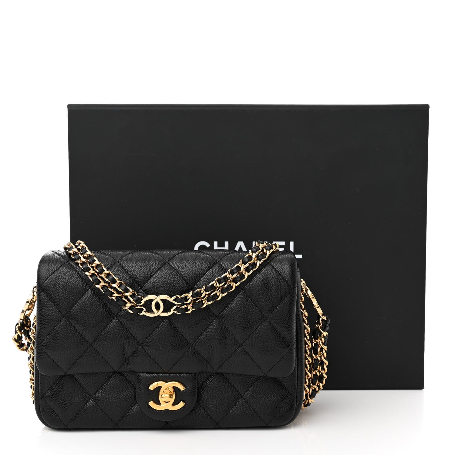 Chanel Caviar Quilted Mini CC You Flap Black 11 of 11