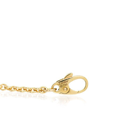 Cartier 18K Yellow White Pink Gold Trinity Ball Bracelet 4 of 4